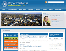 Tablet Screenshot of ci.fairbanks.ak.us